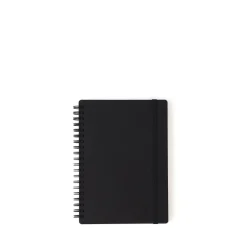 Double Ring Lined Notebook with Strap